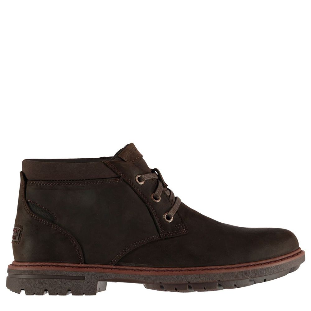 Cizme Chukka Barbati Rockport Buck Ciocolata Inchis - Romania 5473-RGMNX